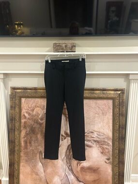 Michael Kors Black Straight-Leg Dress Pants